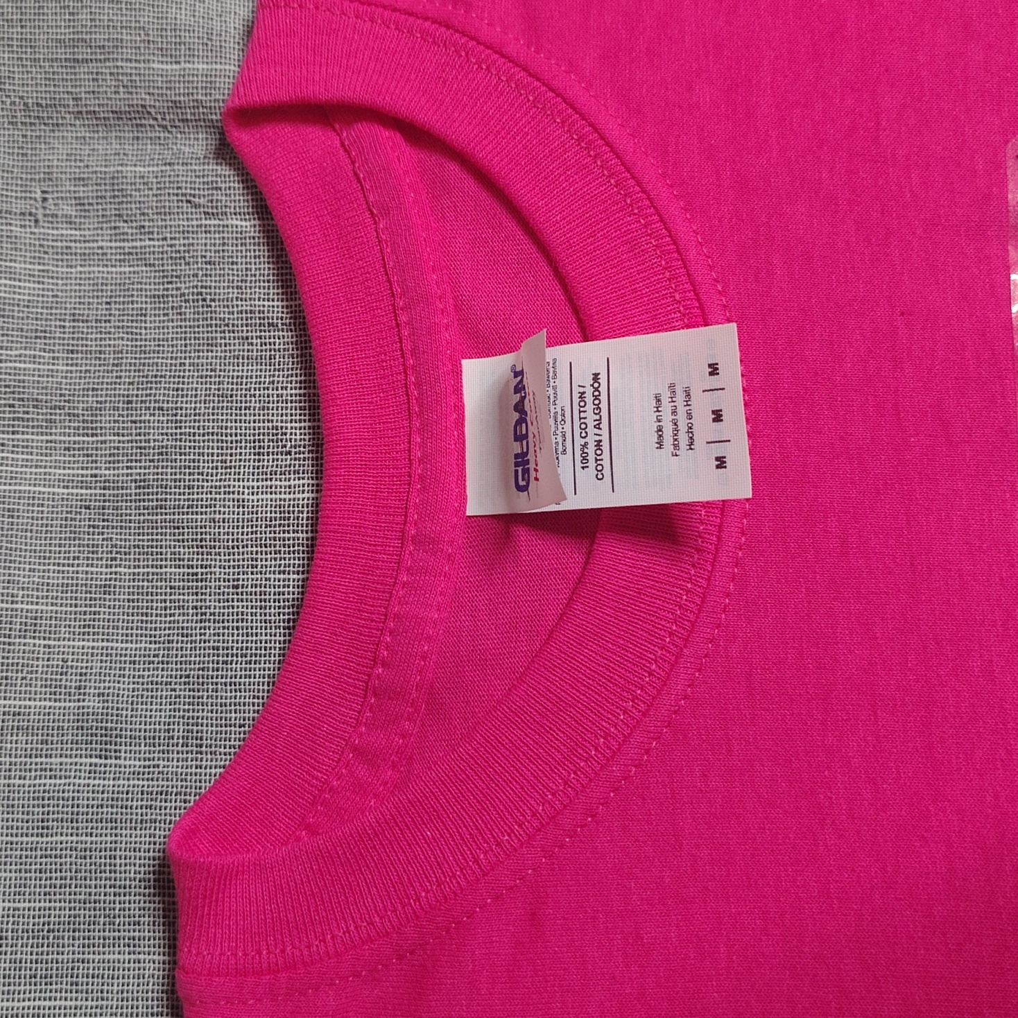 Scheels Montana Sporting Goods T-Shirt Pink Cotton Crewneck Work Wear Medium — image 3 of 8